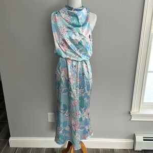 Satin Summer Garden Party Dress